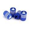 4pcs Laser Ioon Car Tire Modification Universal Valve