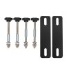 Traction Board Mounting Pins Kit Universal For 4.72"-6.69" Hole Spacing Recovery Tracks