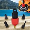 Surfing Paddle Board Rubber Boat Inflatable Bed Air Valve Adapter Car Air Pump Adapter