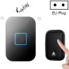 CACAZI FA88 Self-Powered Smart Home Wireless Doorbell, EU Plug