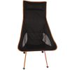 Outdoor Portable Folding Camping Chair Light Fishing Beach Chair Aviation Aluminum Alloy Backrest Recliner