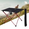 Outdoor Camping Portable Light Folding Table Oxford Cloth Aviation Aluminum Picnic Barbecue Table