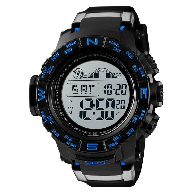 SKMEI 1380 Men Fashionable Outdoor 50m Waterproof Digital Watch Large Dial Sports Wrist Watch