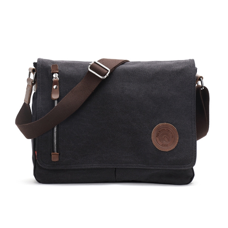 AUGUR 8501 Men Casual Canvas Shoulder Messenger Crossby Bag