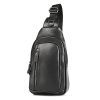6027 Men Crossbody Bag Casual Multi-function Shoulder Waist Bag