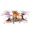 SEMBO 601075 Cherry Blossom Series Puzzle Assembled Toy Small Particle Building Blocks