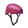 Climbing Equipment Safety Helmet Cave Rescue Children Adult Helmet Development Outdoor Hiking Skiing Supplies Suitable Head Circumference: 54-57cm, Size: M(Pink)