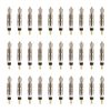 30 PCS VT-002 Bicycle Detachable French Valve Core Style: Ruled