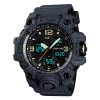 SKMEI 1155B Multifunctional Men Outdoor Sports Noctilucent Waterproof Large Dial Wrist Watch