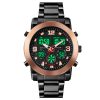 SKMEI 1642 Three-time Display Luminous Electronic Watch, Support Alarm Clock