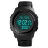 SKMEI 1729 Qibla Calendar Timing Multifunctional LED Digital Display Luminous Electronic Watch