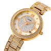 SKMEI 1739 Diamond Roman Numerals Round Dial Quartz Watch for Ladies