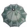 10 Holes Automatic Foldable Fishing Net Nylon Shrimp Crab Minnow Trap Fish Cast Net Fishing Tackle