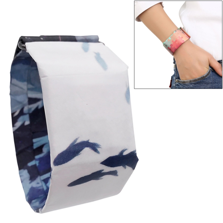 Lost Pattern Creative Fashion Waterproof Paper Watch Intelligent Paper Electronic Wristwatch