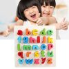 QZM-0023 Rainbow Children Early Education Wooden Building Blocks Toys Parent-child Interaction Educational Toys, Size: 32*32*3cm
