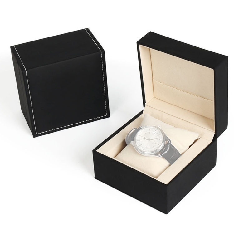 SBH002 PU Wrist Watch Storage Box Protective Case, Size: L