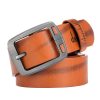 Dandali XX827 Men Retro Pin Buckle Leather Belt Waistband, Length: 125cm