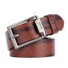 Dandali XX828 Men Casual Retro Pin Buckle Leather Belt Waistband, Length: 110-125cm