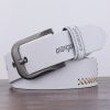 Dandali XX823 Men Retro Pin Buckle Leather Belt Waistband, Length: 110cm