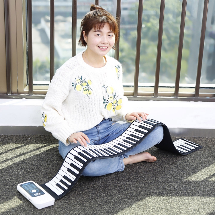 88 Key Thickened Version Learner Hand Roll Electronic Piano