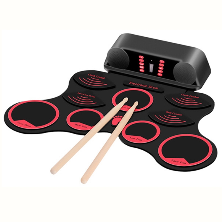 Portable Adult Beginner Children Hand Roll Electronic Drum