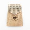 17 Tone Mahogany Wood Thumb Piano Kalimba