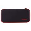 DOBE For Nintendo Switch Game Console Travel Carrying Storage Box Zipper Protective Bag Holder Shell, Size: 26.0 x 12.5 x 4.0cm(Black + Red)