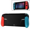 TPU Shell Handle Grip with Game Card Slot Anti-Shock Cover Silicone Case for Nintendo Switch