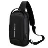 BAPASA A-177 Men Anti-theft Energetic Crossbody Bag with USB Port