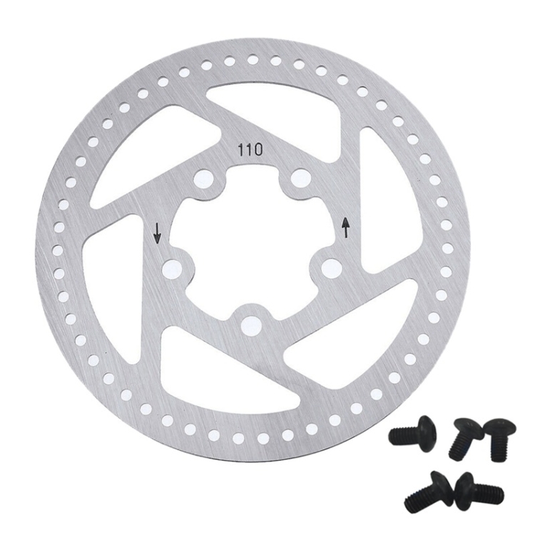 110mm Electric Scooter Brake Disc Rotor Pad Replacement Parts for Xiaomi Mijia M365