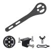 Full Carbon Fiber Road Bicycle Code Table Holder For Garmin Series(Matte)