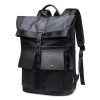 BANGE Men Leisure Business Backpack Travel Large Capacity Student Shoulders Bag