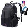 Bange BG-1905 16 inch Oxford Cloth Waterproof Backpack with USB 3.0 Charging Port