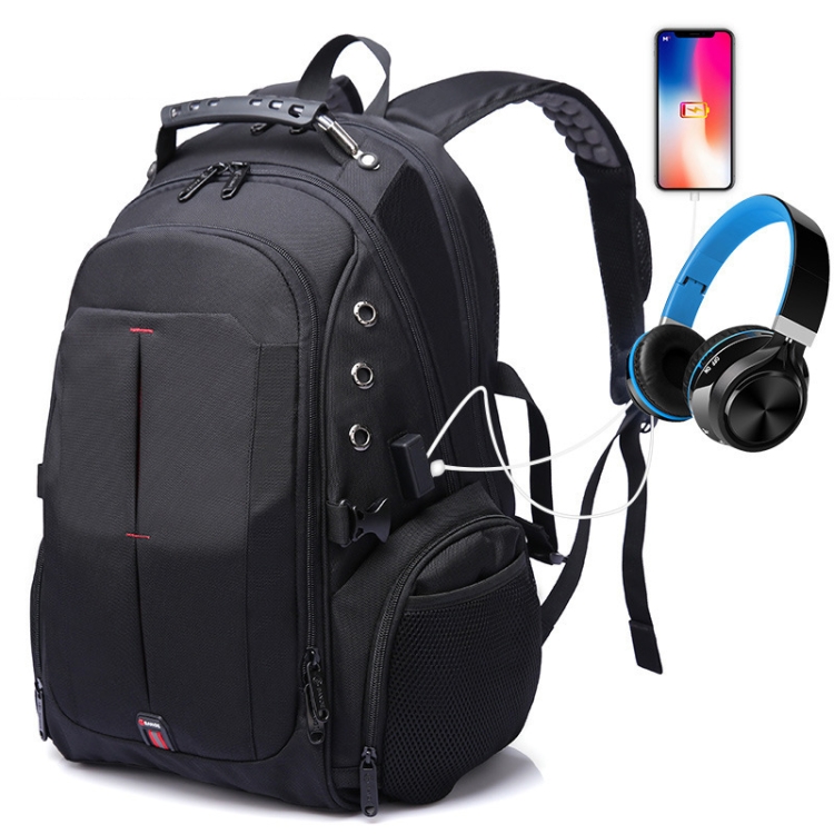 Bange BG-1905 16 inch Oxford Cloth Waterproof Backpack with USB 3.0 Charging Port