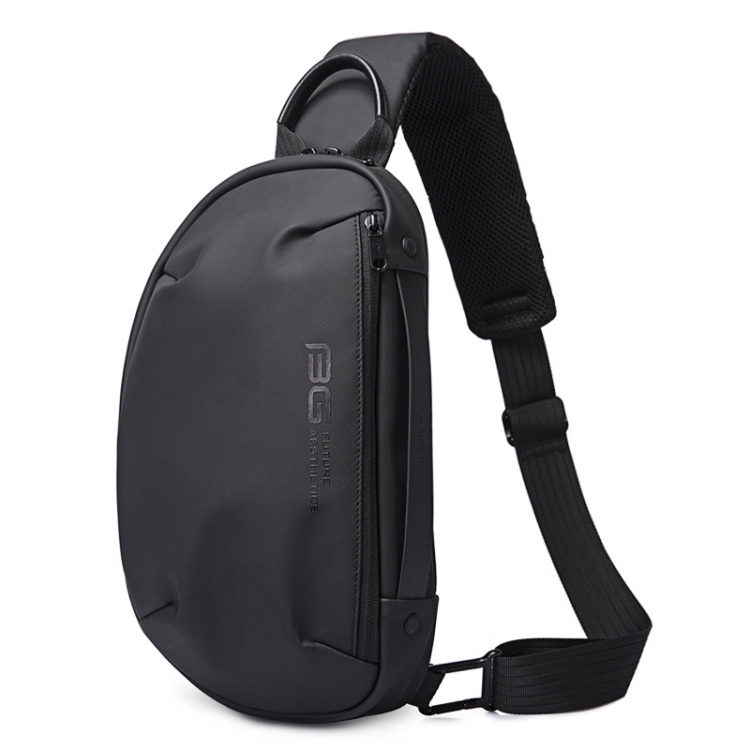 Bange BG-7306 Men Epithelium Coating Waterproof Crossbody Chest Bag with USB Port, Size: 34 x 19 x 6cm