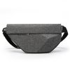 Bange BG-7502 Men Pyramid Hard Shell Waterproof Crossbody Chest Bag, Size: 35 x 18 x 5cm