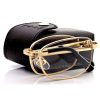 Folding Anti Blue-ray Presbyopic Reading Glasses with Case & Cleaning Cloth, +4.00D
