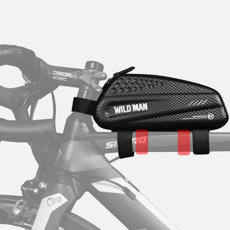 WILD MAN EX Waterproof Front Bag MTB Mobile Phone Sets Bicycle Tube Bag Riding Accessories