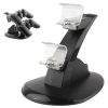 2 x USB Charging Dock Station Stand / Controller Charging Stand for PS4