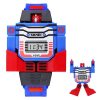 SKMEI Transformation Toy Shape Changing Removable Dial Digital Movement Children Watch with PU Plastic Cement Band