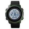 Skmei 1540 Fashion Outdoor Sports Large Dial Student Watch Multi Function Waterproof Mens Electronic Watch