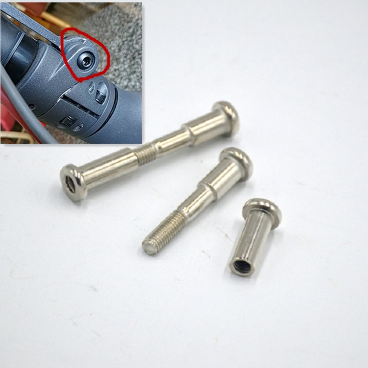 2 PCS For Xiaomi Mijia M365 Electric Scooter Fold Part Inner Hexagon Lock Screws