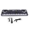 MQ-6106 61-key Multi-function Children Simulation Electronic Piano Children Intelligence Music Toys, EU Plug