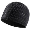 Adult Crescent PU Waterproof Comfortable Earmuff Swimming Cap