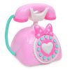 Child Simulation Retro Telephone Light Music Cartoon Early Education Puzzle Musical  Toys