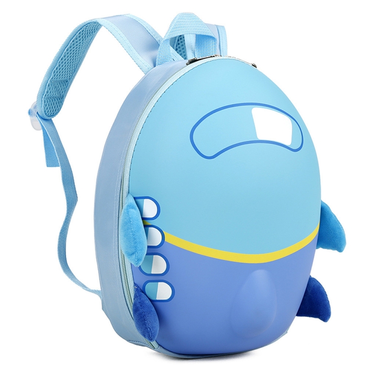 Kids Kindergarten Schoolbag Small Plane Backpack Waterproof Breathable Eggshell Backpack