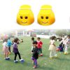 1 Pair Outdoor Plastic Balance Training Jumping Stilts Shoes for Children Walker Toy, Random Color Delivery