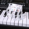Children Beginner Piano Keyboard Color Stickers Musical Instrument Accessories
