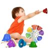 Orff Instrument Eight-tone Bell Percussion Musical Toy for Children