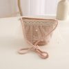 Children Straw Beach Bag Coin Purse Sundries Bag